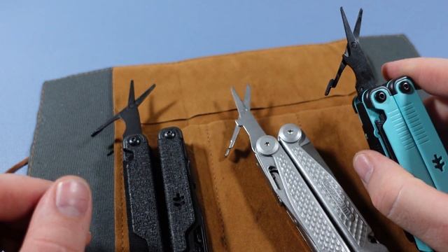 Swiss Tech Multi-Tool 16-in-1 Goes Blue! смотреть онлайн