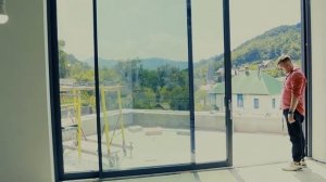 Подъемно сдвижная дверь Alumil S560