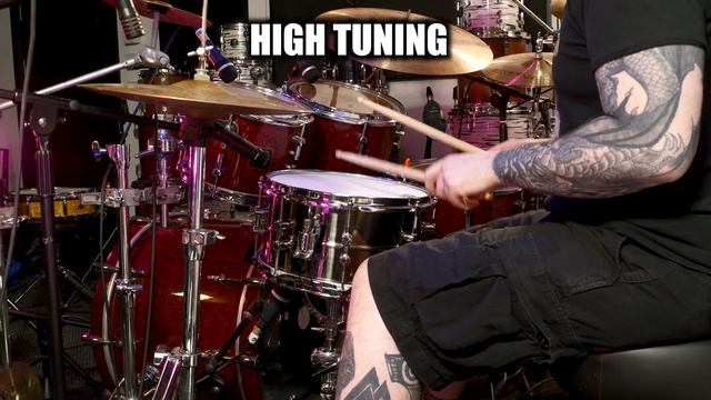 SONOR KOMPRESSOR 13X7 BRASS SNARE DRUM DEMO