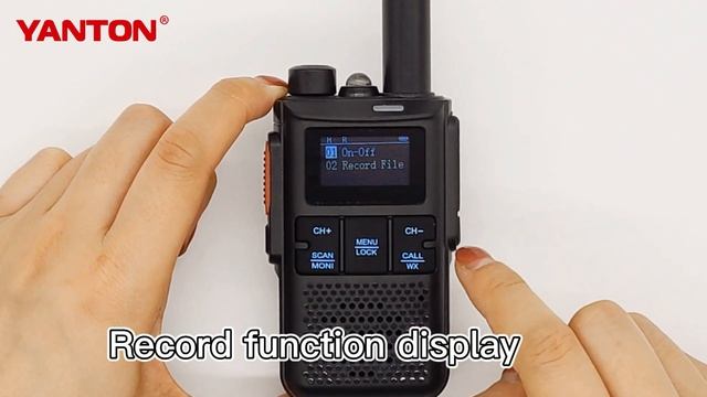 YANTON Small UHF DMR DM-310 Walkie-Talkie Digital Two Way Radio смотреть онлайн