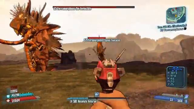 Terramorphous Axton kill and build смотреть онлайн