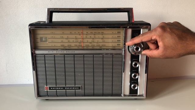 National Panasonic R-100 Radio 4-Band 9-Transistor Shortwave SW MW Vintage Radio смотреть онлайн