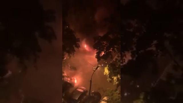 Пожар на Колпакова Мытищи смотреть онлайн