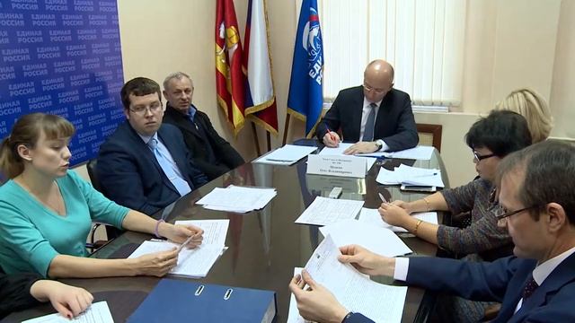 Cенатор Олег Цепкин провел прием граждан смотреть онлайн
