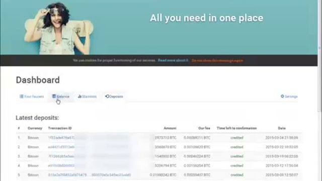 Как создать свой кран..1 урок Регистрация в Faucet