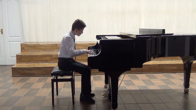 И.С.Бах Двухголосная Инвенция №13 a - moll смотреть онлайн