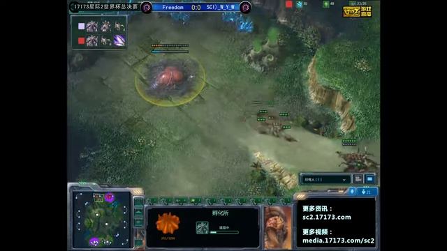 oGs.Freedom vs SCI)_W_Y_W on Lost Temple 17173.com Starcraft 2 World Cup смотреть онлайн