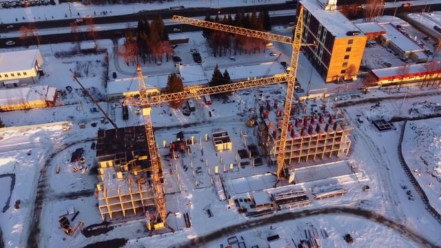 Ход строительства ЖК «Уютный квартал» - ноябрь, 2023 г смотреть онлайн