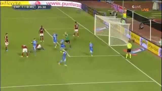 MANUEL PUCCIARELLI Empoli x Milan AC 23 09 2014 смотреть онлайн