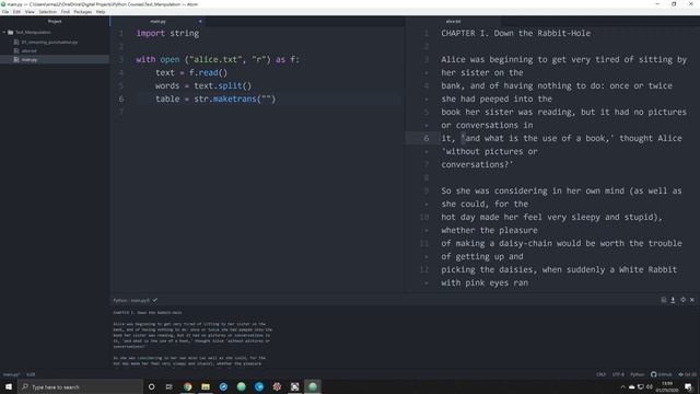 Как удалить пунктуацию из текстовых файлов и строк в Python смотреть онлайн
