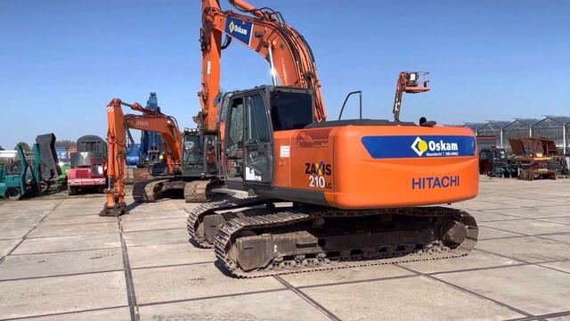 Hitachi Zx 210-3LC 2011 excavator for sale Koot handelsonderneming bv смотреть онлайн