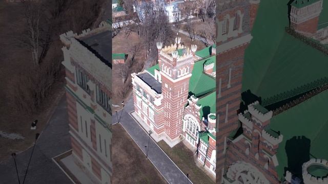 Drone flight. Юрино. Замок Шереметева #shorts смотреть онлайн