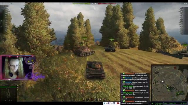 [RU/Девушка] [World of Tanks] Рандом-дом-дом смотреть онлайн