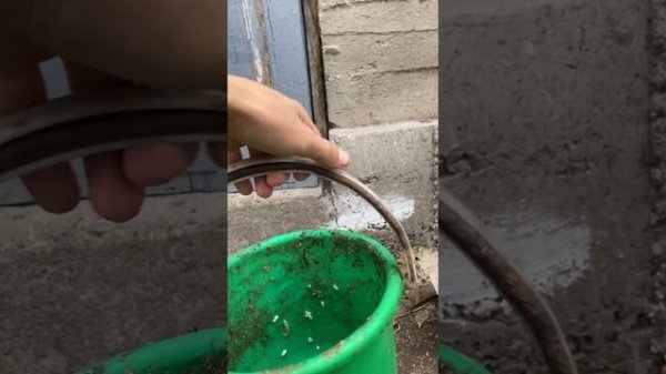 Ремонт ручки от ведра легко