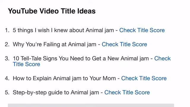I Used a Random Title Generator to Make Animal Jam Video Ideas... смотреть онлайн