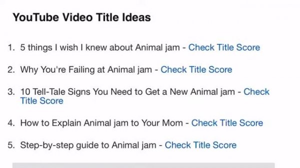 I Used a Random Title Generator to Make Animal Jam Video Ideas...