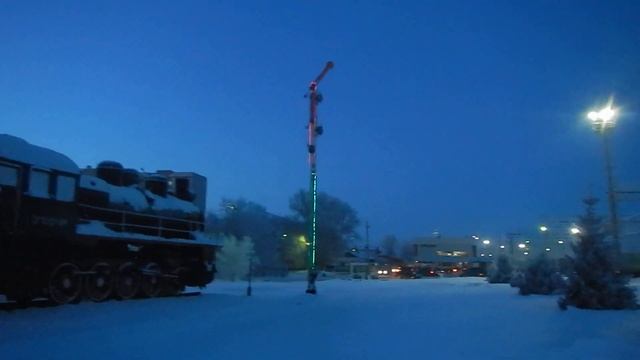 Станция Костанай утром зимой смотреть онлайн