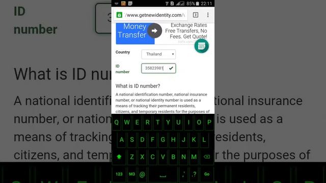Thai National ID Generator смотреть онлайн