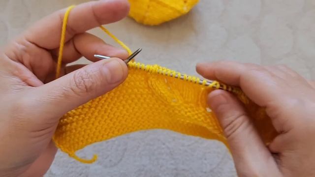 İki şiş Dikişsiz Yapraklı Patik Modeli ✅️ #ikişişpatik ✅️ @divapatik