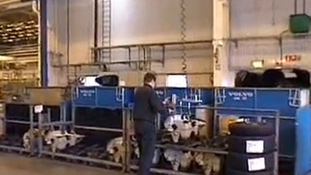 Электромеханический манипулятор TH80 для перемещения автокомплектующих смотреть онлайн