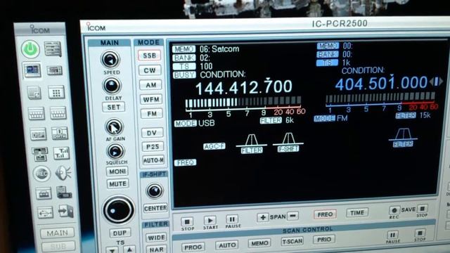 Sp5mg Test 2m Beacon Ic-R2500 Vs Aor-3000a