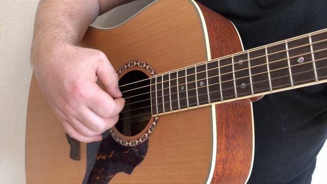 Блатной рисунок щипком на гитаре — Pereborom.ru смотреть онлайн