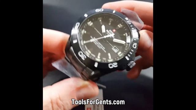 Swiss Military by Chrono Night Lights Special Edition 44 mm Quarzuhr Ronda 515 (Stahl) SWISS MADE смотреть онлайн