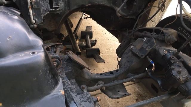 5.3/T-5 swap S10 crossmember mods смотреть онлайн