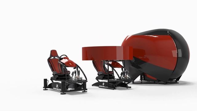Motion Simulation LC 3 Racing Car Simulator смотреть онлайн