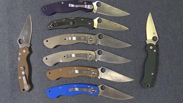 Spyderco Military 2 Compression Lock Folding Knife 4" CPM S110V - в линейке ножей компании Spyderco смотреть онлайн