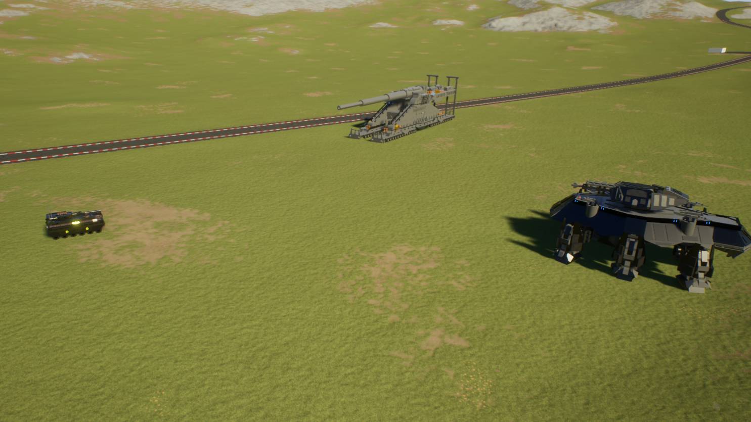 Битва танков в Brick Rigs