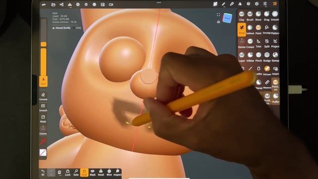 6. Introduction to 3D with Nomad Sculpt - Dave Reed_6 смотреть онлайн