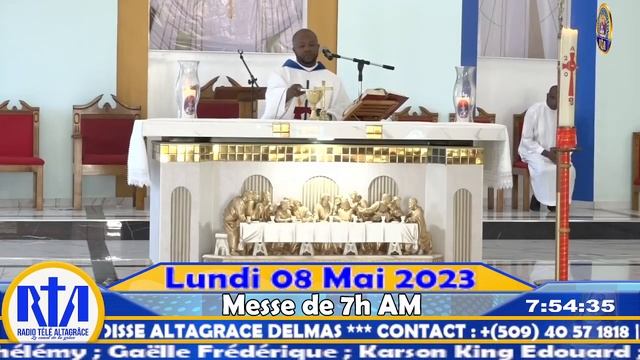 5ème Semaine de Pâques - Messe de 7h AM | Lundi 08 Mai 2023 смотреть онлайн