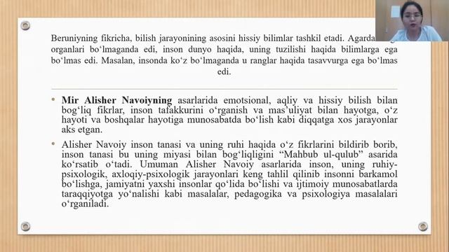 1-mavzu. Psixologiya Fanining Predmeti Va Rivojlanish Tarixi | Damegul Arapbayeva