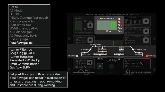 How to Butt Weld 5mm Aluminum with the R-Tech Digital EXT AC/DC TIG Welder смотреть онлайн