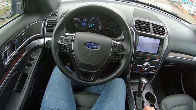 ЗДОРОВЕННЫЙ АМЕРИКАНСКИЙ КРОССОВЕР 2017 FORD EXPLORER смотреть онлайн