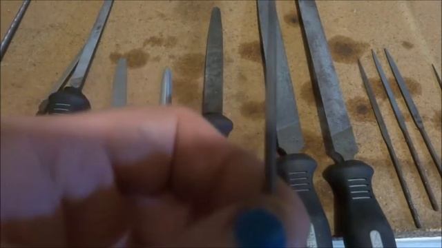 METAL FILES: types and sizes смотреть онлайн