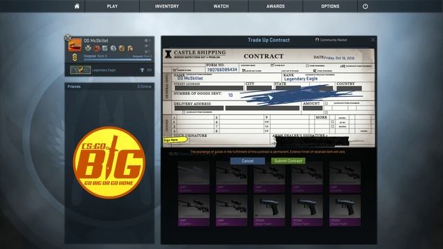 CS:GO - FACTORY NEW Fire Serpent Trade Up - Or Golden Koi ( ͡° ͜ʖ ͡°) смотреть онлайн