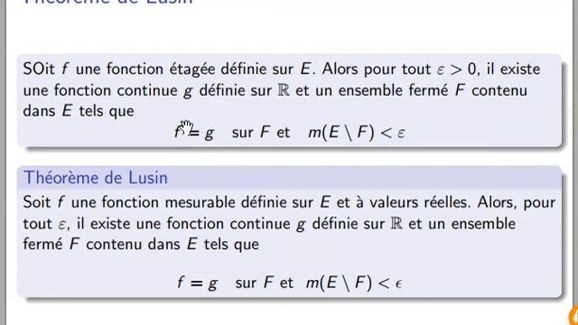 07 Suites fonctions mesurables смотреть онлайн