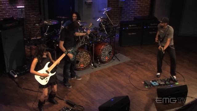Tony MacAlpine and band perform "Concrete Gardens" live on EMGtv смотреть онлайн