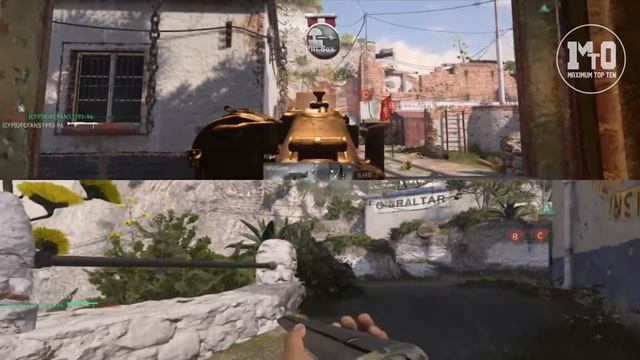 CALL OF DUTY WWII - COD MULTIPLAYER SPLIT SCREEN HARDCORE DOMINATION GIBRALTAR GAMEPLAY (ROUND 2) смотреть онлайн