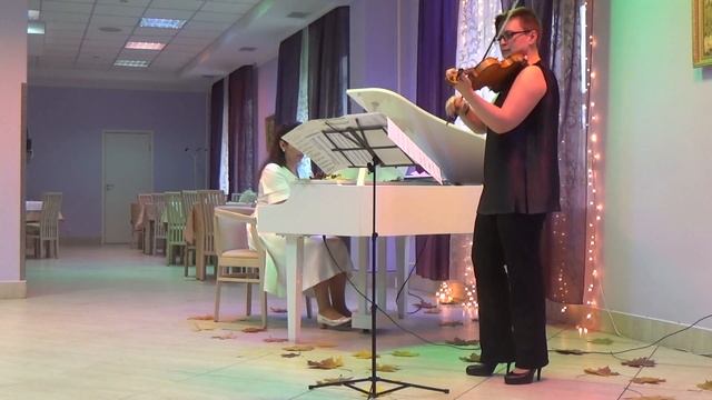 "Гроза", А. Вивальди. Рыбинск, осень 2016. Дуэт фортепиано и скрипки (Рыбинск-Ярославль) смотреть онлайн