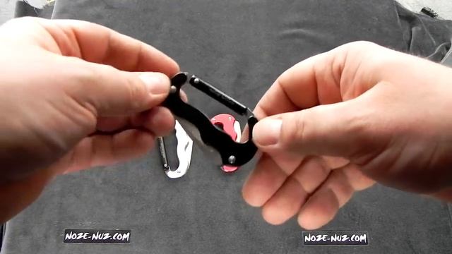 KS1002 Kershaw Mini Biner Black, Silver, Red смотреть онлайн