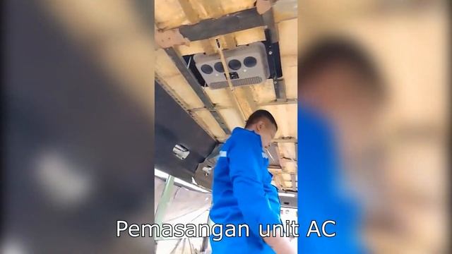 Pertama di Indonesia !! Pemasangan AC Elektrik di Manhaul Iveco Trakker 380 смотреть онлайн