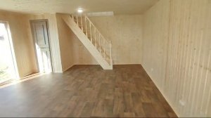 Каркасный дом 5/6м + терраса 5/3м от компании Лесное раздолье Омск