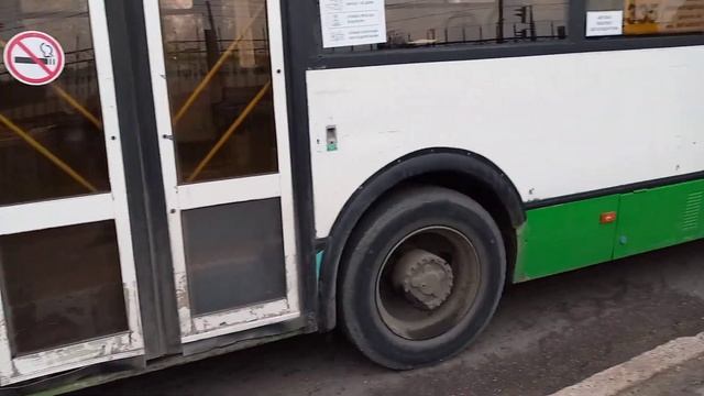 Автобус 335 маршрут ЛиАЗ 5293.53 3853 Колпино Ленинградская Улица смотреть онлайн