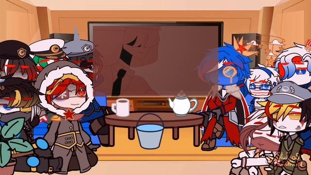 Past countryhumans react to the future [] Part 1/? [] countryhumans [] credits in description [] смотреть онлайн