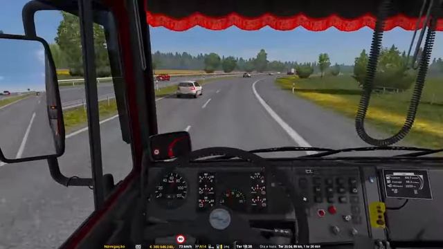 Euro Truck Simulator 2 Viagem rápida de MAZ 6422 [1.27.x] смотреть онлайн