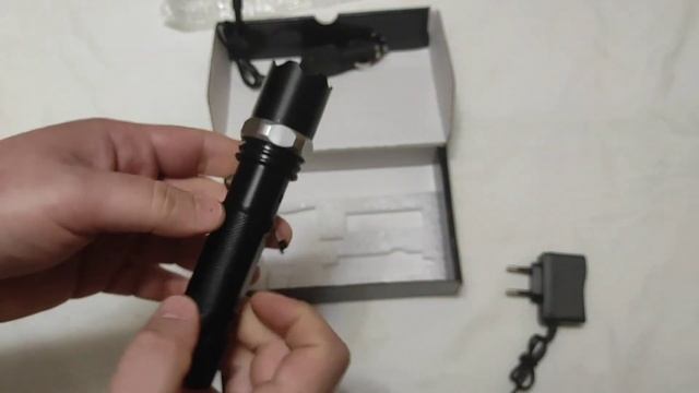 Аккумуляторные фонарик тактический Led 3W смотреть онлайн