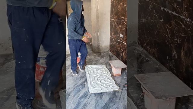 Wall Tiles Fitting With White Adhesive 2×4 Ki Tile Lagane Ka Sahi Tarika смотреть онлайн